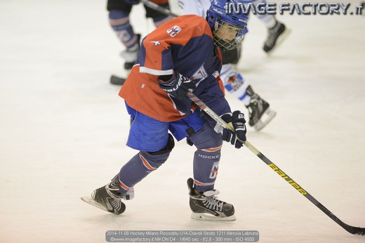 2014-11-08 Hockey Milano Rossoblu U14-Diavoli Sesto 1211 Alessia Labruna